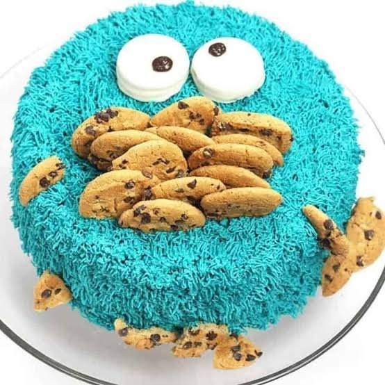 Cake Batter Monster Cookie Cake