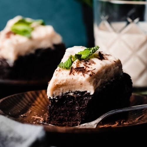 Creamy Baileys Spiked Ice Cream Cake