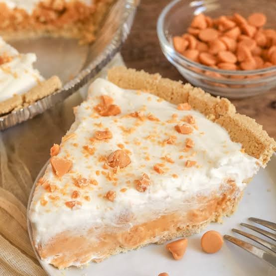 No Bake Bourbon Butterscotch Pie