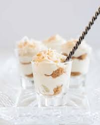 No Bake Pina Colada Cheesecake Parfaits