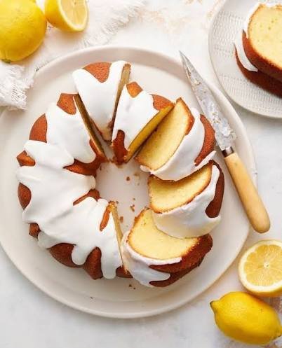 Homemade Lemon Oreo Cheesecake Bundt Cake