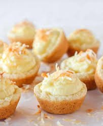 The Best Coconut Cream Pie Cookie Cups.