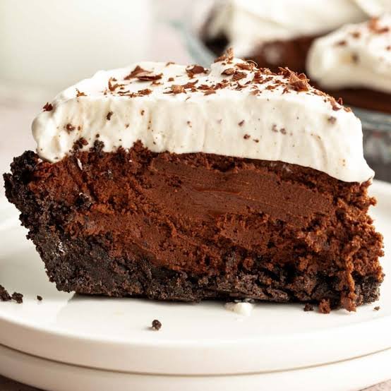 The Best No Bake Mocha Fudge Pie