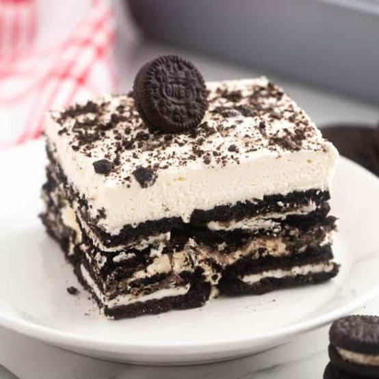No Bake Oreo Funfetti Icebox Cake