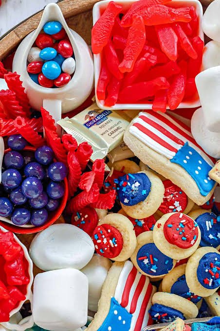 The Perfect 4th Of July Dessert Board