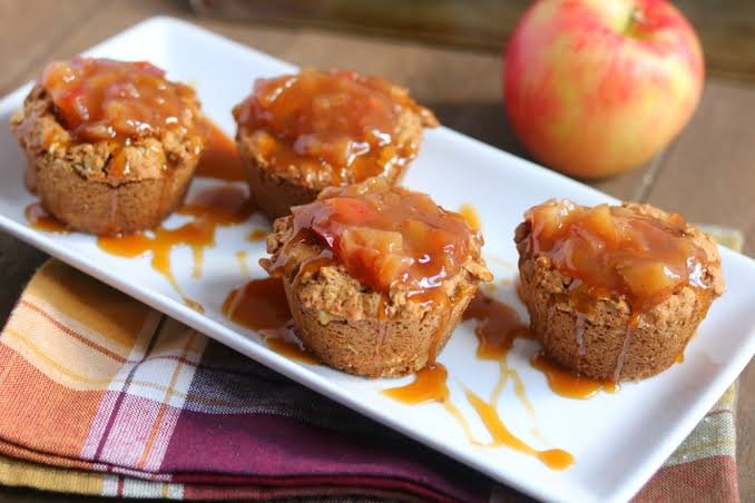 Apple Pie Cream Pie Cookie Cups