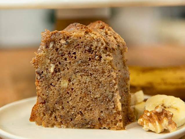 Banana Cake With Browned Butter Rum Frosting