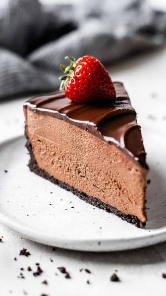 Best Ever No Bake Chocolate Cheesecake