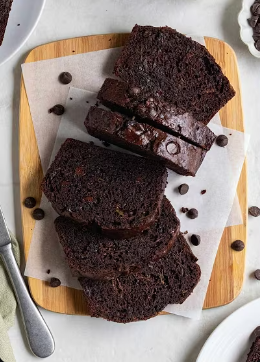 Chocolate Zucchini Bread No Churn Ice Cream.