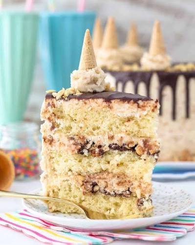 Fruity Pebble Cereal Milk Poke Cake