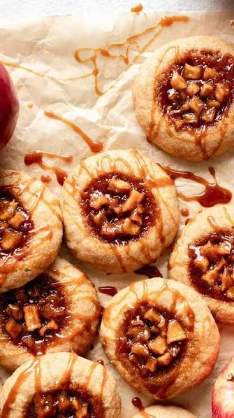 Apple Pie Cream Pie Cookie Cups