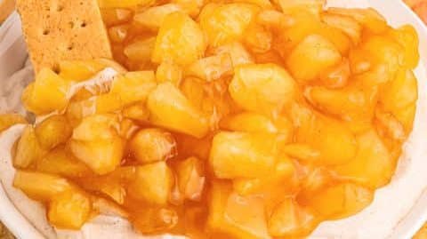 Apple Pie Dip With Deep Fried Pie Chips