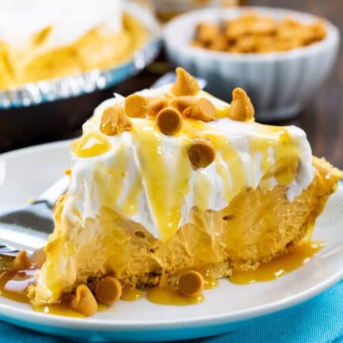 No Bake Bourbon Butterscotch Pie.