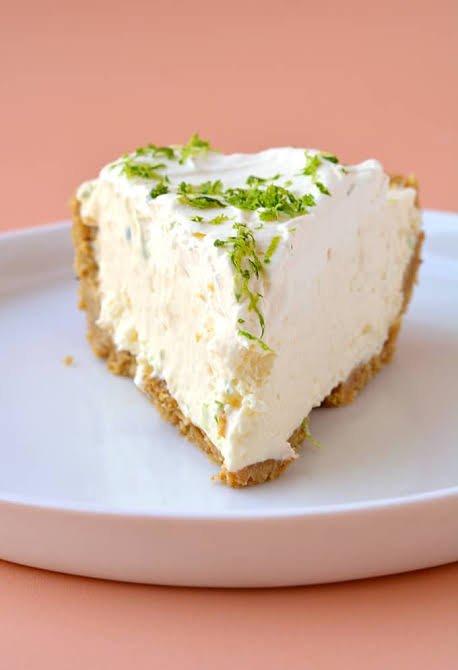 No Bake Key Lime Mousse Pie