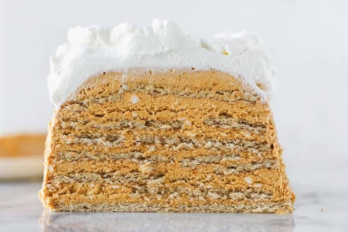 No Bake Pumpkin Lush Icebox Cake