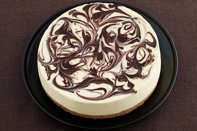 No Bake White Chocolate Mimosa Cheesecake