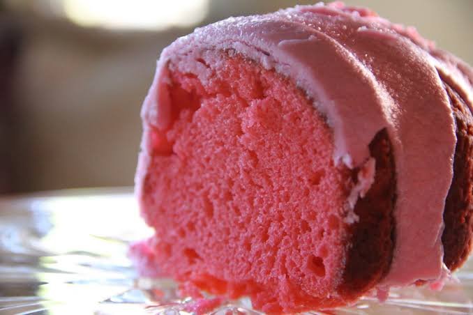 Pink Champagne Mini Bundt Cakes