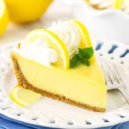 Quick Easy No Bake Lemon Cream Pie