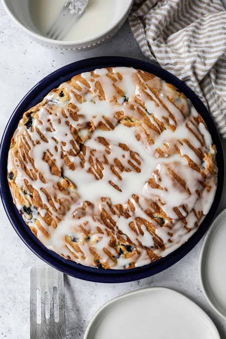 Gluten Free Blueberry Coffee Cake